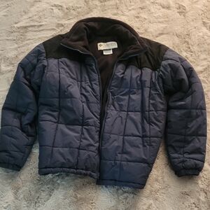 Columbia Navy and Black Quilted Jacket